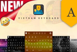 Vietnam Keyboard Affiche