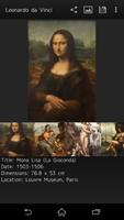 Leonardo da Vinci Paintings Affiche