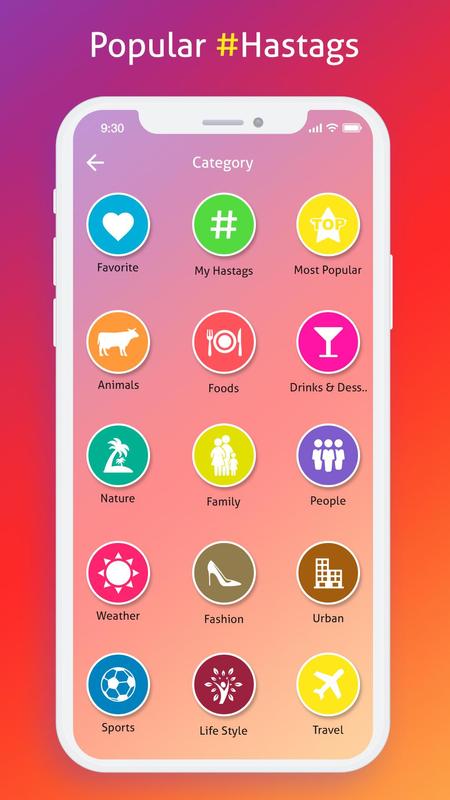 Hashtags likes views boost instagram followers 1 0 apk