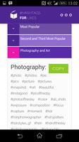 Hastag for instagram captura de pantalla 1