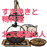 青空文庫　すき焼きと鴨料理——洋食雑感——  北大路魯山人 icono