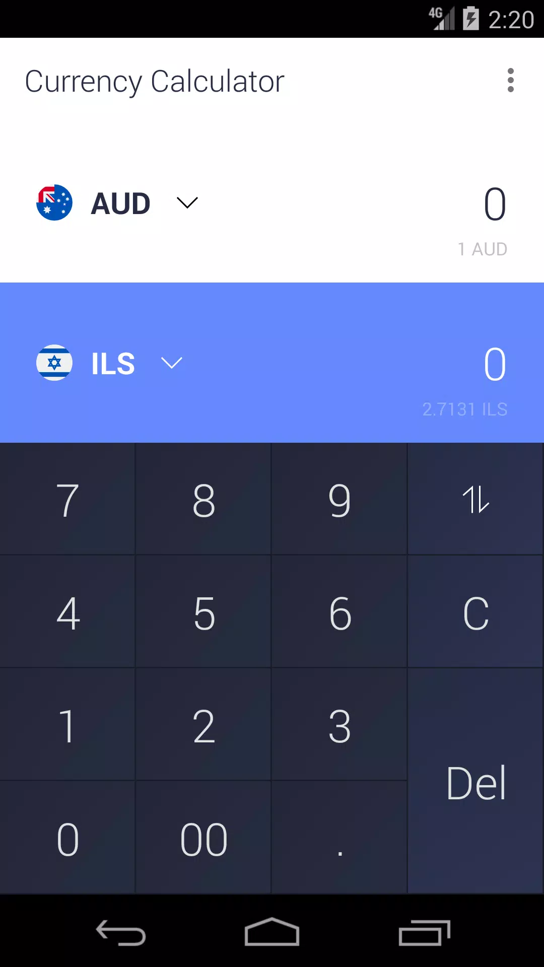 Descarga de APK de Simple Currency Calculator Widget para Android