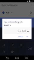 Simple Currency Calculator Widget تصوير الشاشة 1