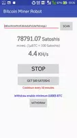 Bitcoin Miner Robot Cartaz