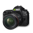 DSLR HD camera ikona
