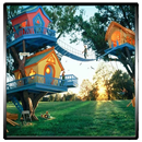 tree and house Puzzle APK
