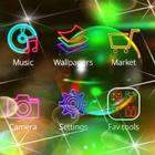 Neon HD Wallpapers icons pack icône