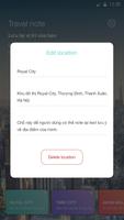 Travel notes - for your own travel syot layar 2