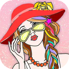 Fashion Girls Coloring Pages: Dress Up Salon APK download