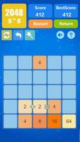 2048 Number Puzzle Games- Math Tricks Workout Affiche