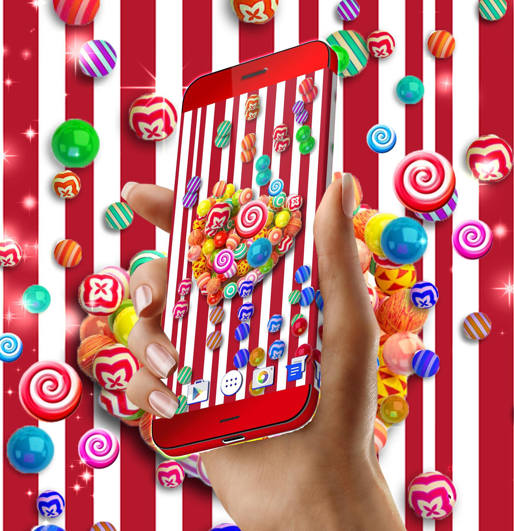 Candy live wallpaper APK for Android Download