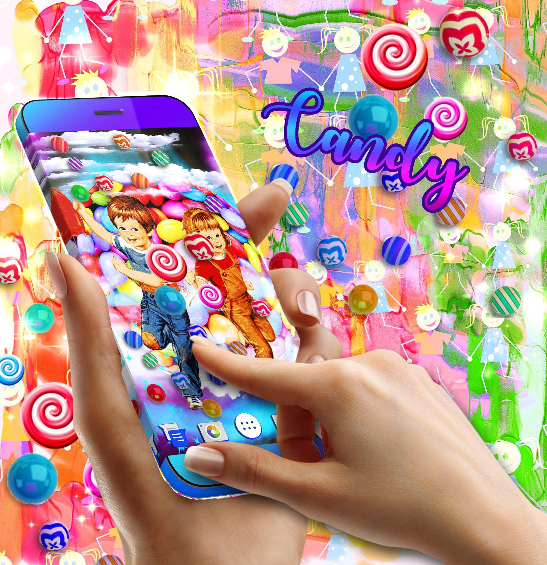 Candy live wallpaper APK for Android Download
