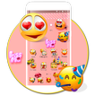Tema de papel de parede Emoji