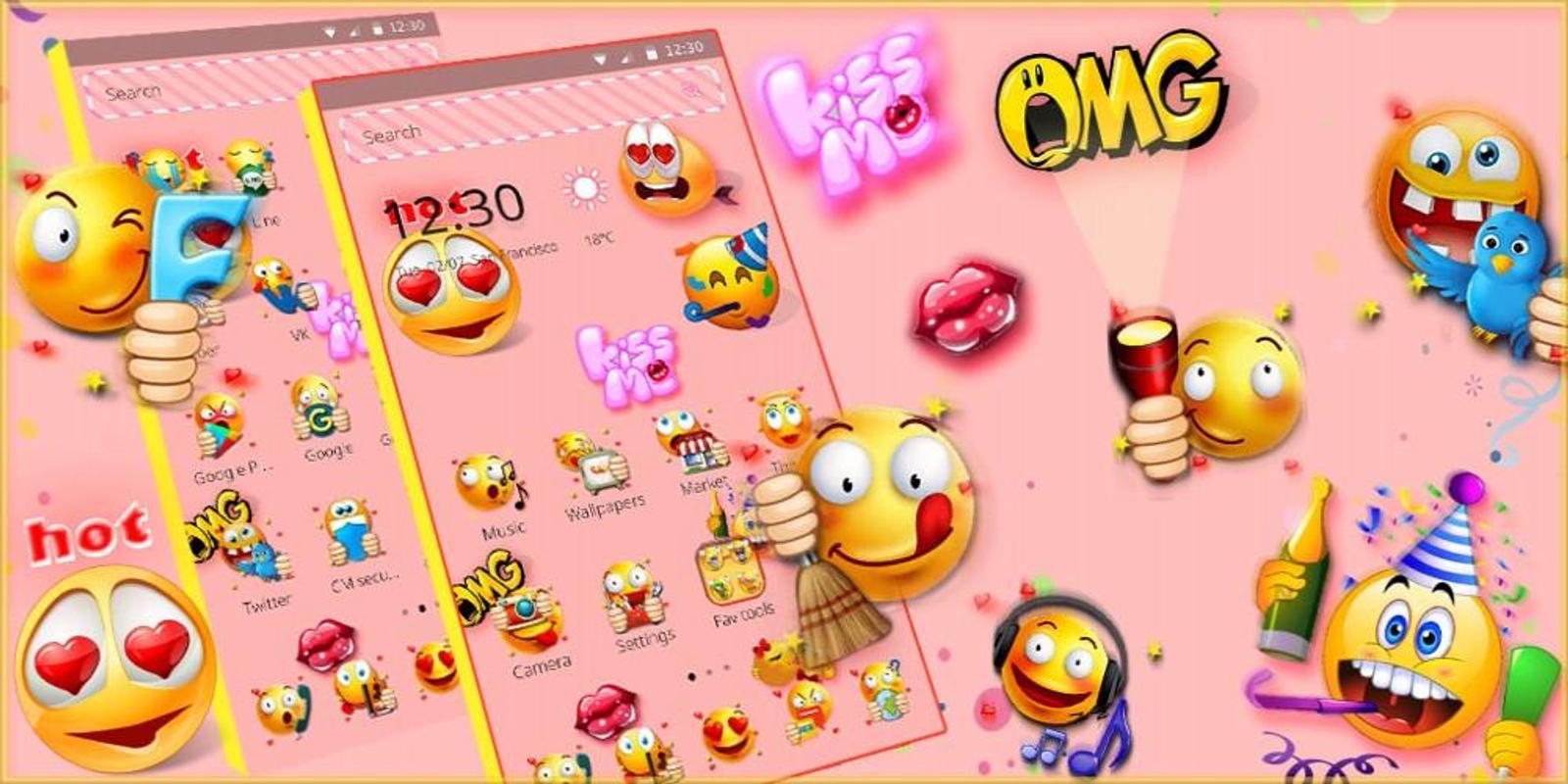Emoji Wallpaper Theme for Android - APK Download
