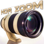 Zoom 4K camera HDR icono