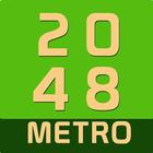 2048 Metro : Brain Crush Game icône