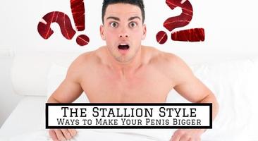 12 Quick Ways to Make Your Penis Bigger Right Now! Cartaz