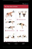 Bodybuilding Gym Workout, Six Pack Abs at Home Affiche