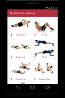 Bodybuilding Gym Workout, Six Pack Abs at Home capture d'écran 1