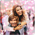 Heart photo effect