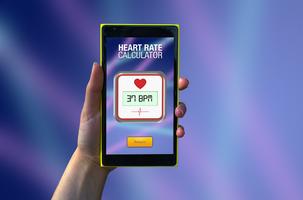 Heart Rate Pulse Checker Prank Affiche