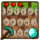 Beautiful Pixel mine Keyboard APK