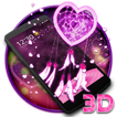 3D Pink Dreamcatcher Heart Theme