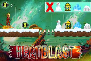 Ben Heatblast Run स्क्रीनशॉट 1