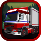 3D Heavy Truck Transport 아이콘