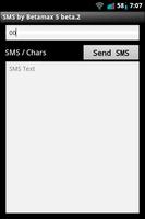 Send SMS Betamax Beta Affiche