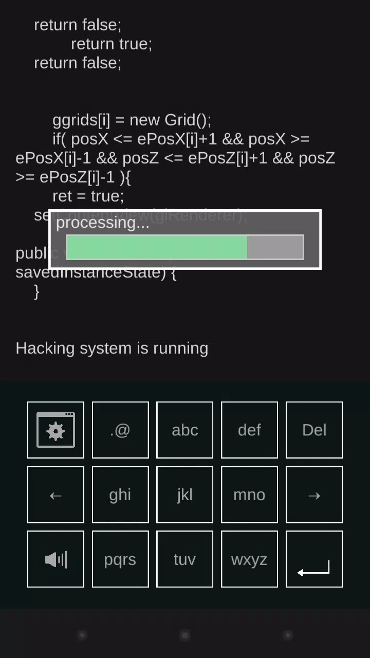 Android向けのハッカーになれる ハッキング風 ジョークアプリ Apkをダウンロードしましょう