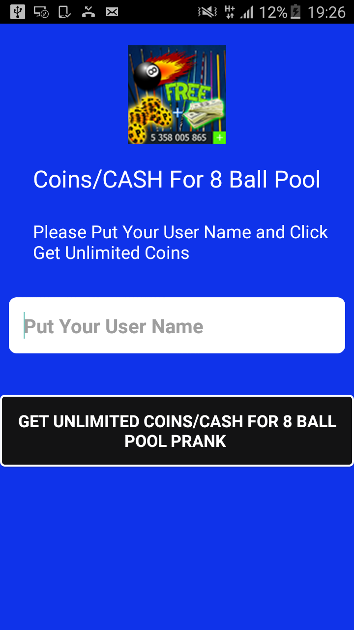 COINS and CASH For 8 Ball Pool prank for Android - APK Download - 