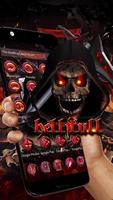 Blood Reaper 3D Skull Theme Poster