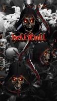 Blood Reaper 3D Skull Theme captura de pantalla 1