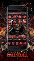 Blood Reaper 3D Skull Theme captura de pantalla 2