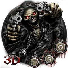 Baixar 3D devil skull theme APK