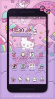 Hello Kitty CM Launcher Theme اسکرین شاٹ 1