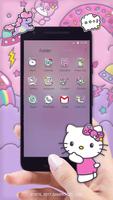 Hello Kitty CM Launcher Theme Ekran Görüntüsü 2