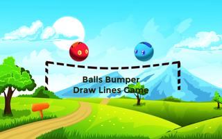 Poster Balls Bumper - Draw Lines Game