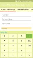 Convert Number Base, Code+ Arithmetic Cartaz