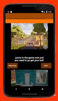 Walkthrough Hello Neighbor Acts تصوير الشاشة 1