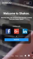 SHAKOO – DISCOVER, LIKE and SHARE your INTERESTS! Affiche