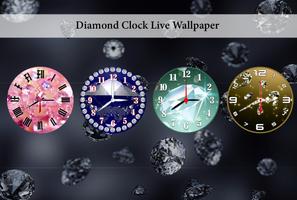 Poster Diamond Clock Live Wallpaper