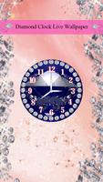 1 Schermata Diamond Clock Live Wallpaper