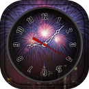 Firework Clock Live Wallpaper APK