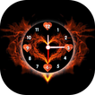 Heart Clock Live Wallpaper, An