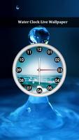 Water Clock Live Wallpaper capture d'écran 1