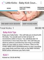 1 Schermata Baby Kicks Count
