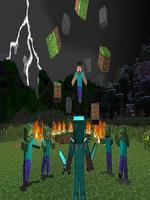 Herobrine Mod for Minecraft PE Cartaz