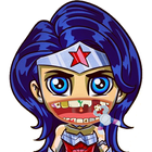 Wonder Heroes dentist game for kids icône